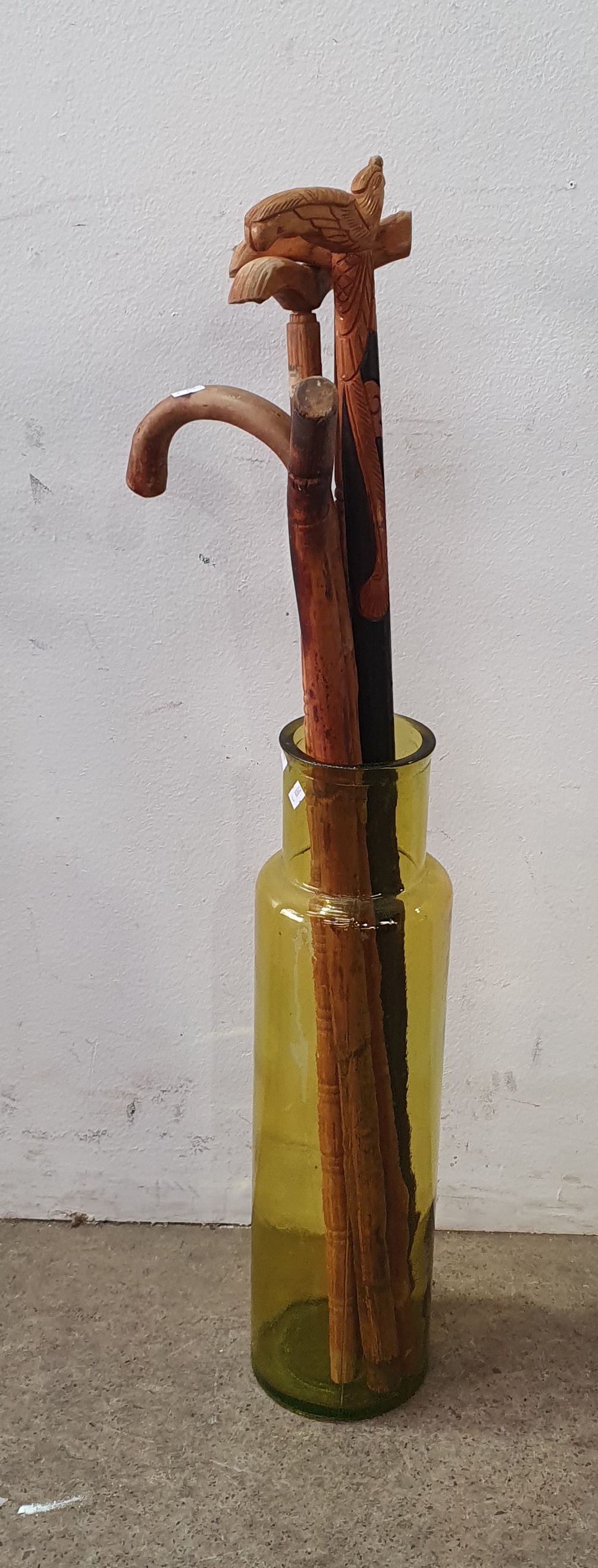 A Jar Of Walking Sticks