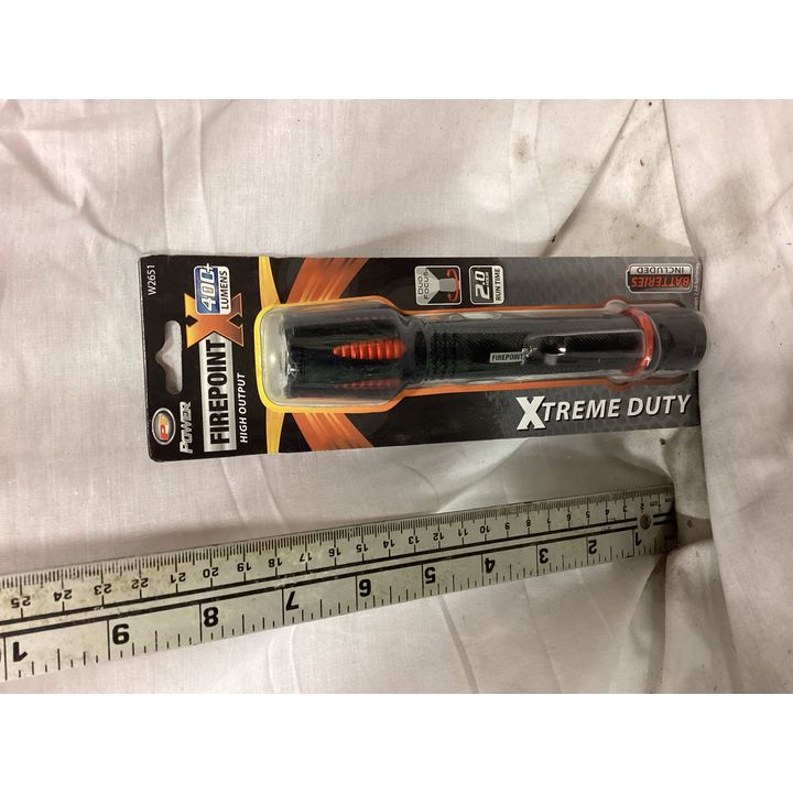 Performance Tool Firepoint X 400+ Lumens Flashlight- Batteries Included