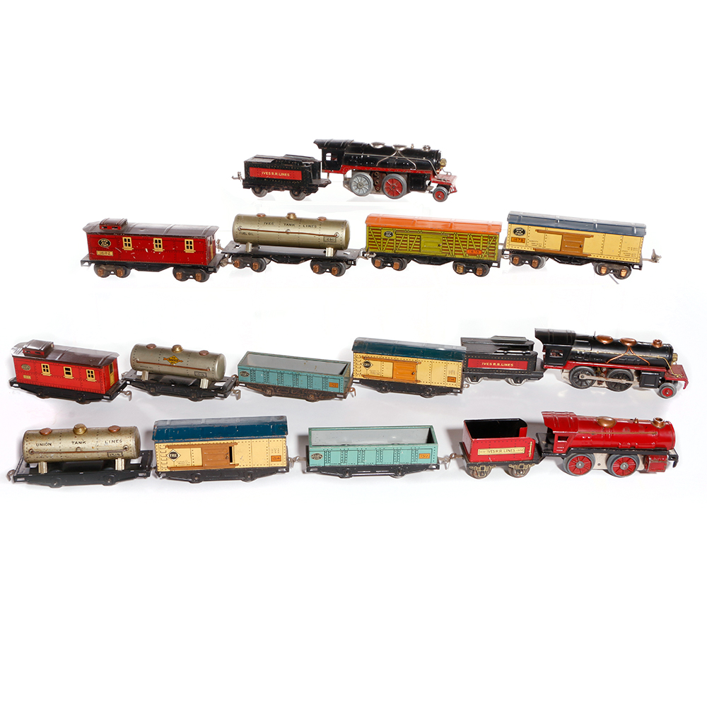 ives o gauge trains