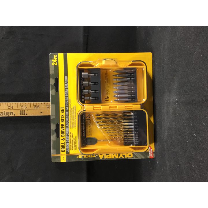 Olympia Tools Drill & Driver Bits Set 24pc
