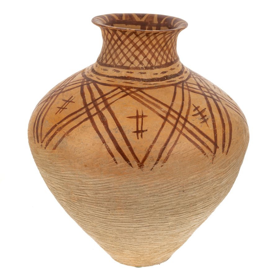 Large Neolithic Chinese Pottery Storage Jar