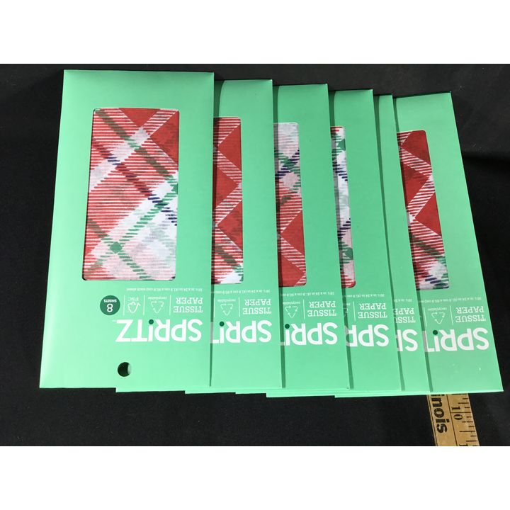 (Buying 6) Tissue Paper 16 1/2" x 24" - 8 Sheets Per Package