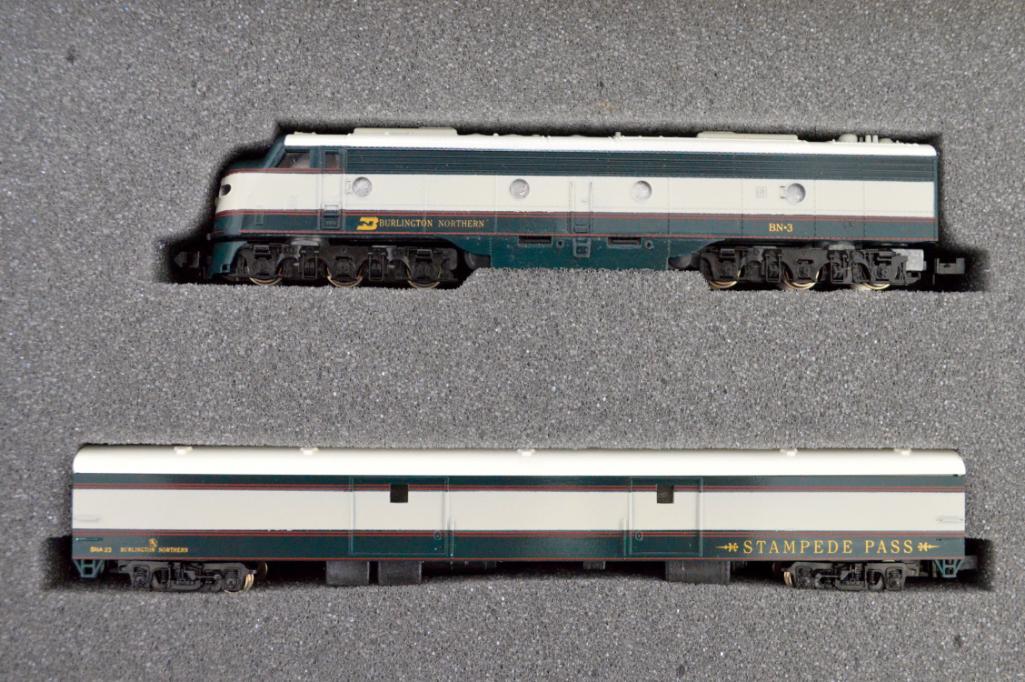 n scale burlington northern