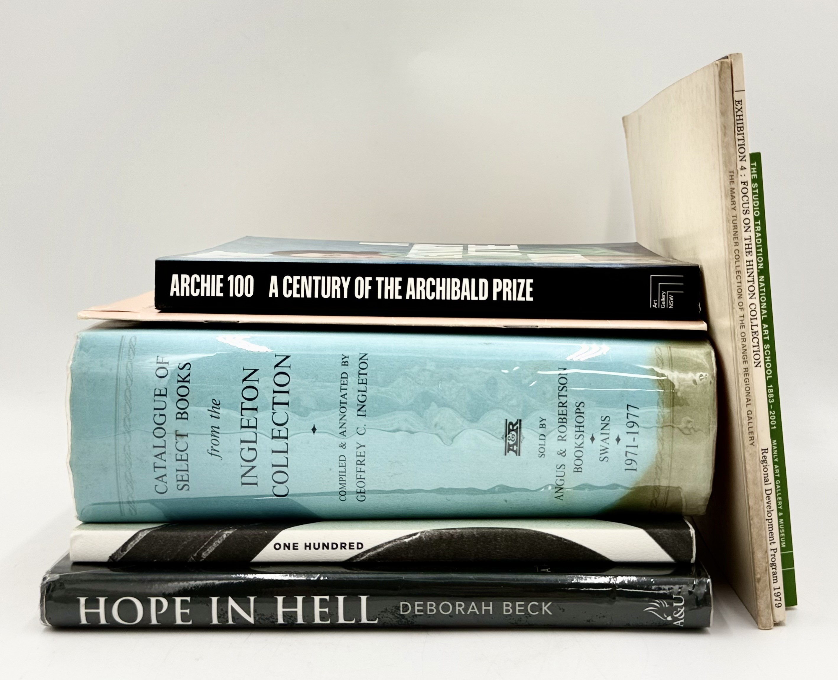 A Collection Of Books On Australian Cultural Institutions And Important Collections