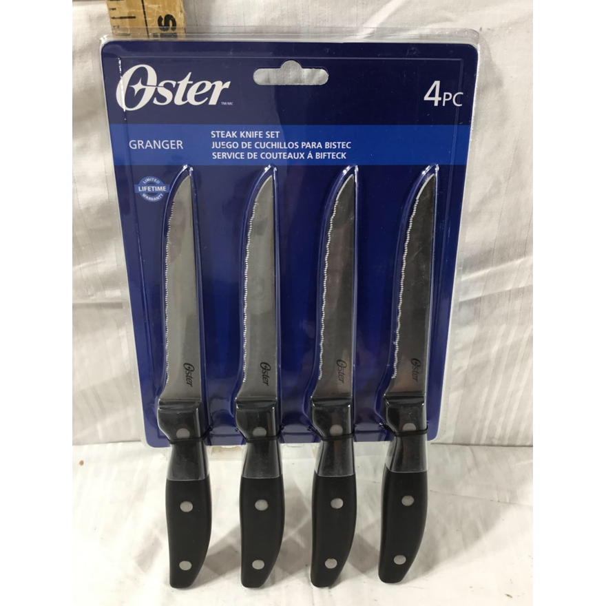 Oster Granger 4 Pc Steak Knife Set