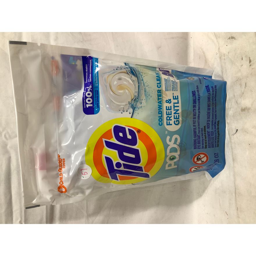 Tide Pods Coldwater Clean Free And Gentle, 26oz