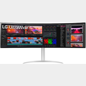 LG 49" IPS LED Curved UltraWide Dual QHD 144Hz FreeSync and G-SYNC Compatible Monitor with HDR - W2