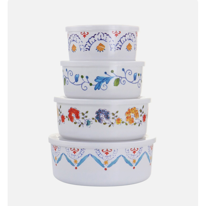Gibson Home Nesting Food Storage Set 8pc