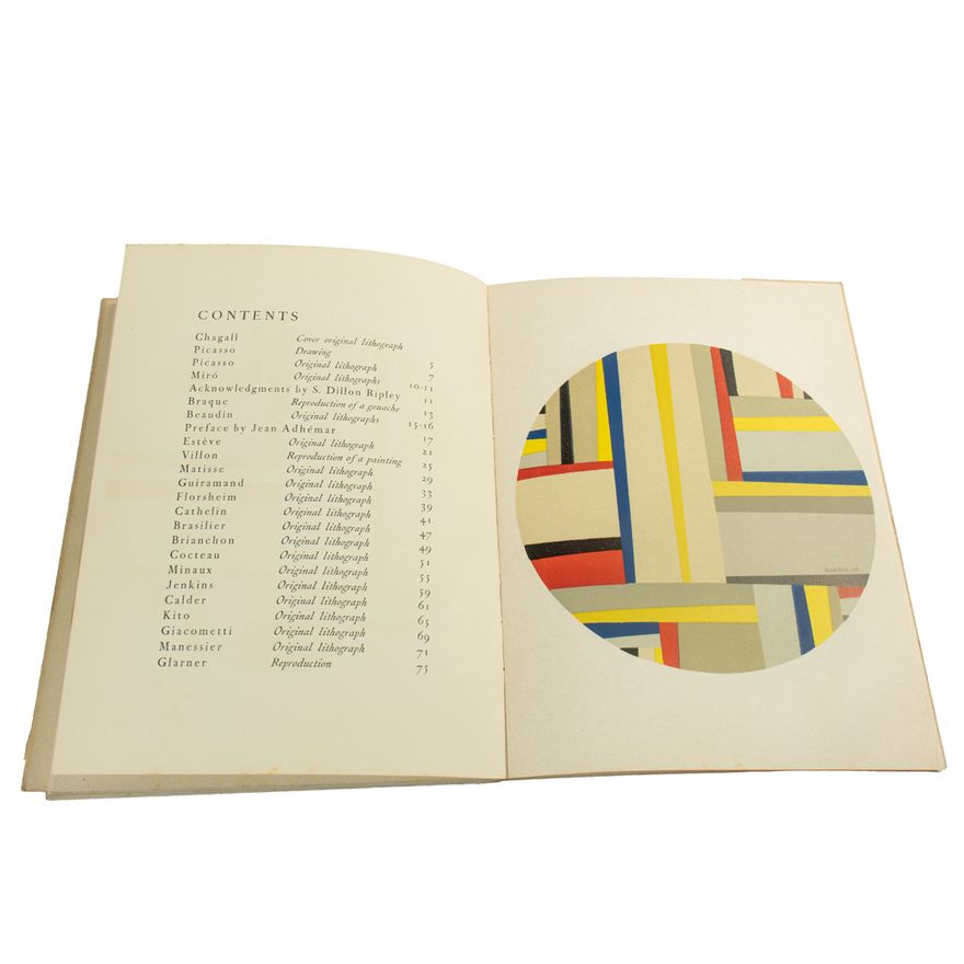 Lithographic Book, Prints from the Mourlot Press