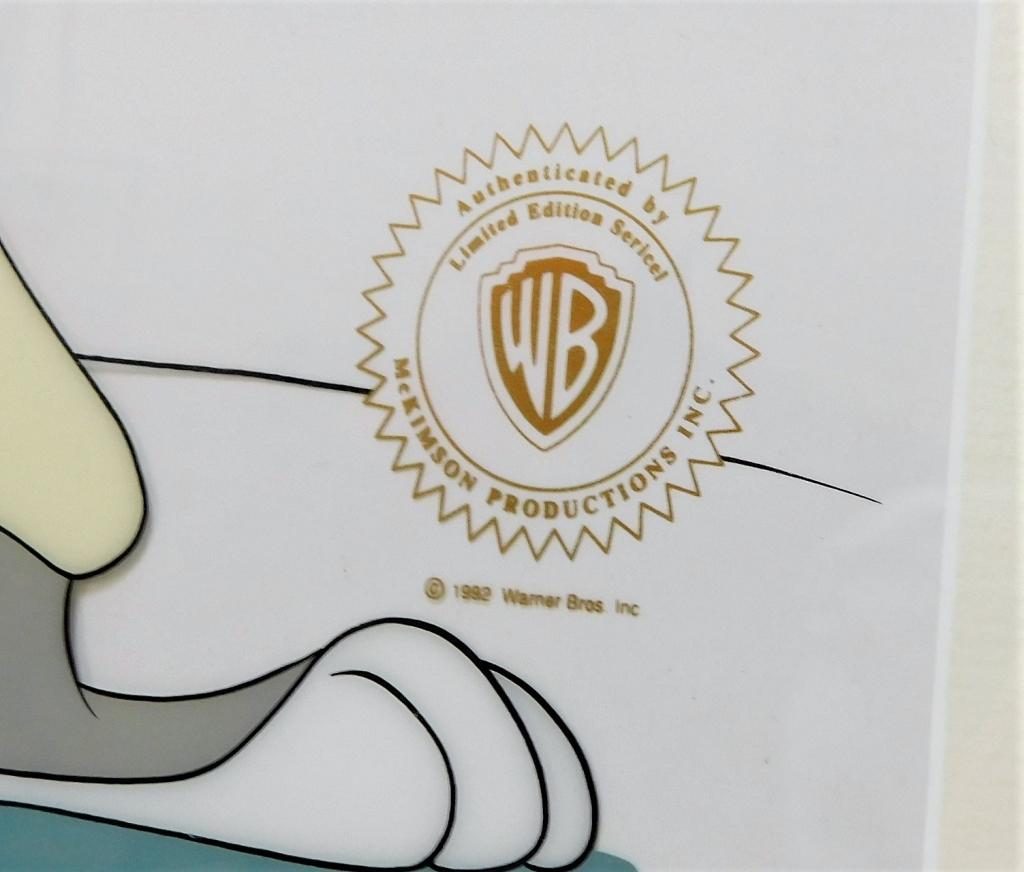 At Auction: Warner Bros., Warner Bros.- Sericel Bugs Bunny at Bat