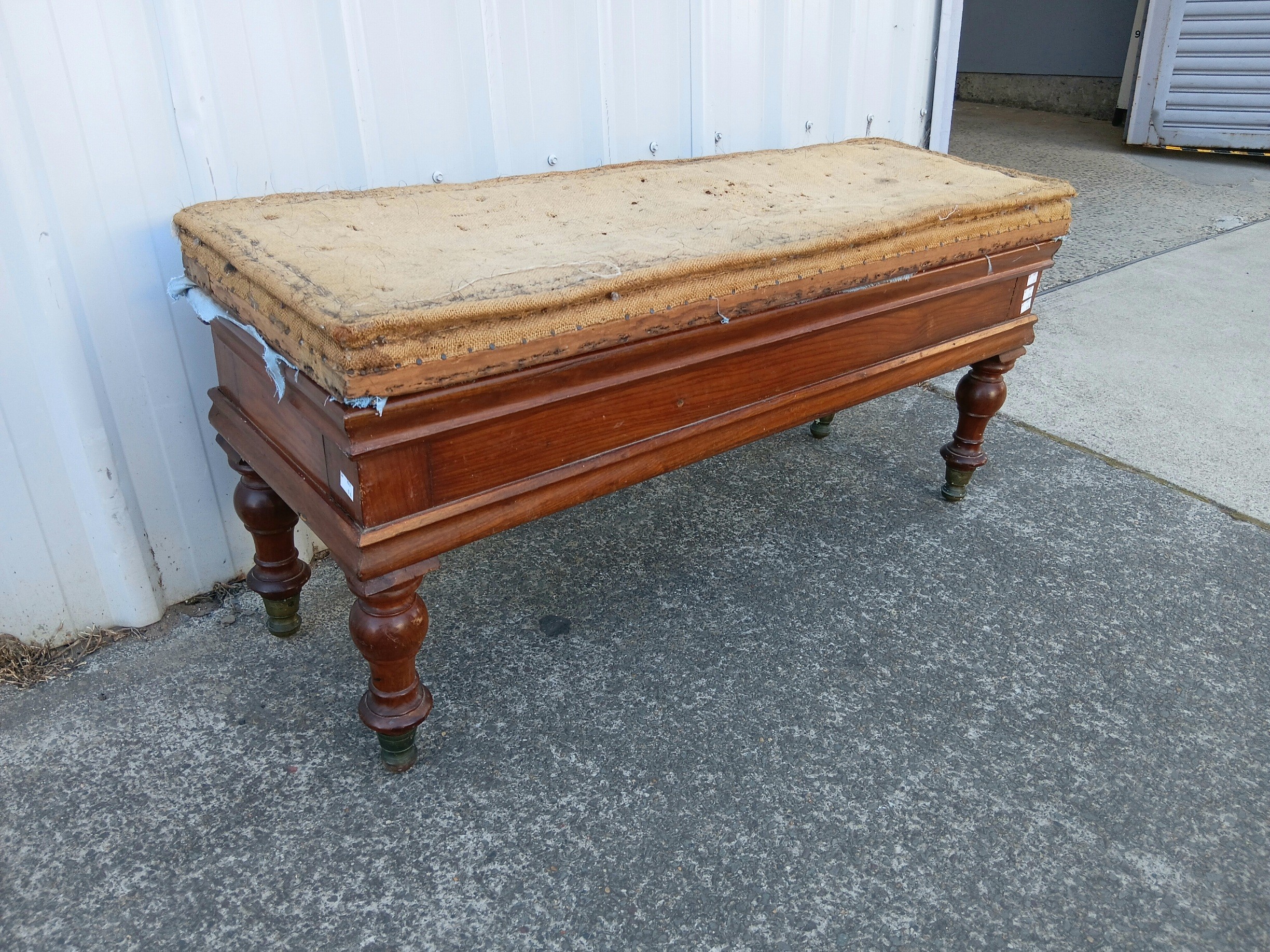 A Victorian Window Stool