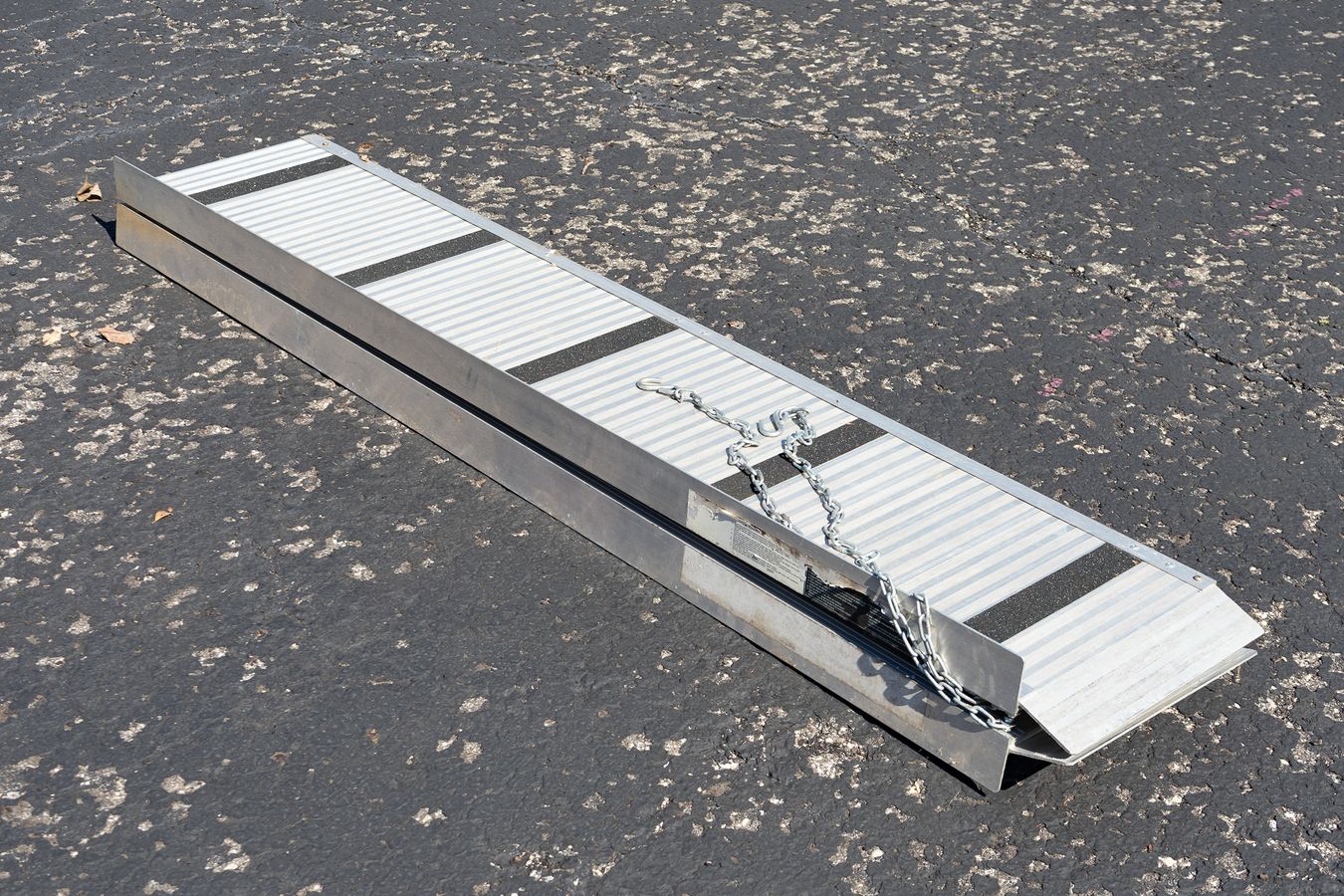 Folding Aluminum Ramp | Harritt Group, Inc