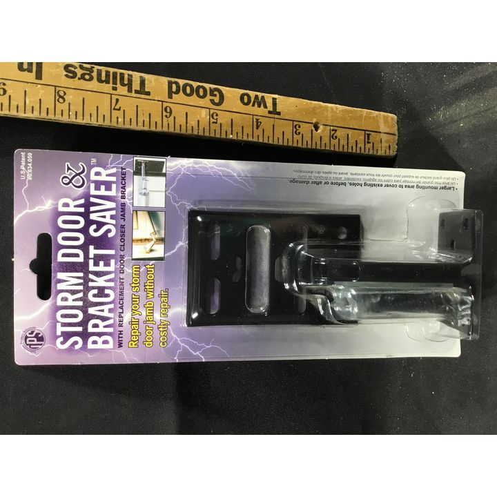 Storm Door & Bracket Saver w/ Replacement Door Closer Jam Bracket