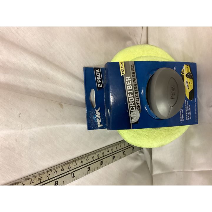 Peak 2pk Microfiber Applicator Pads w/ Handle