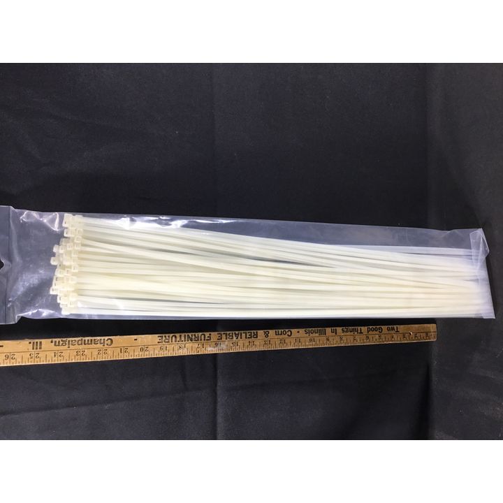 Extra Long 24" Zip Ties - 50 Pcs