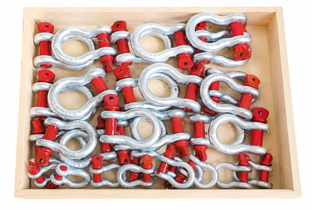 30-Piece Heavy-Duty D-Ring Shackles Set, Unused | Bid Venues