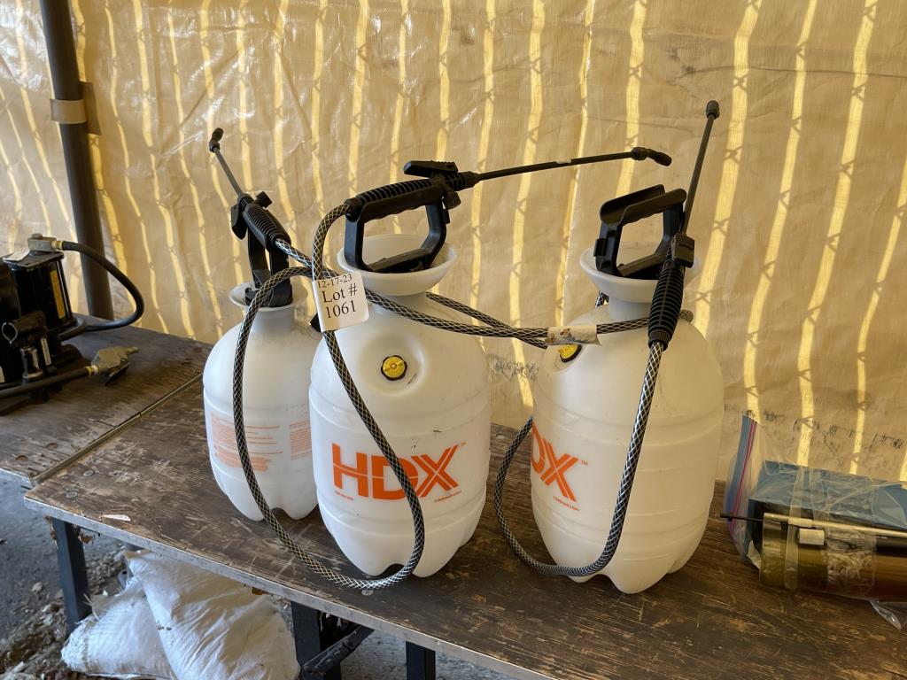 HDX PUMP SPRAYER Lightning Auctions Inc