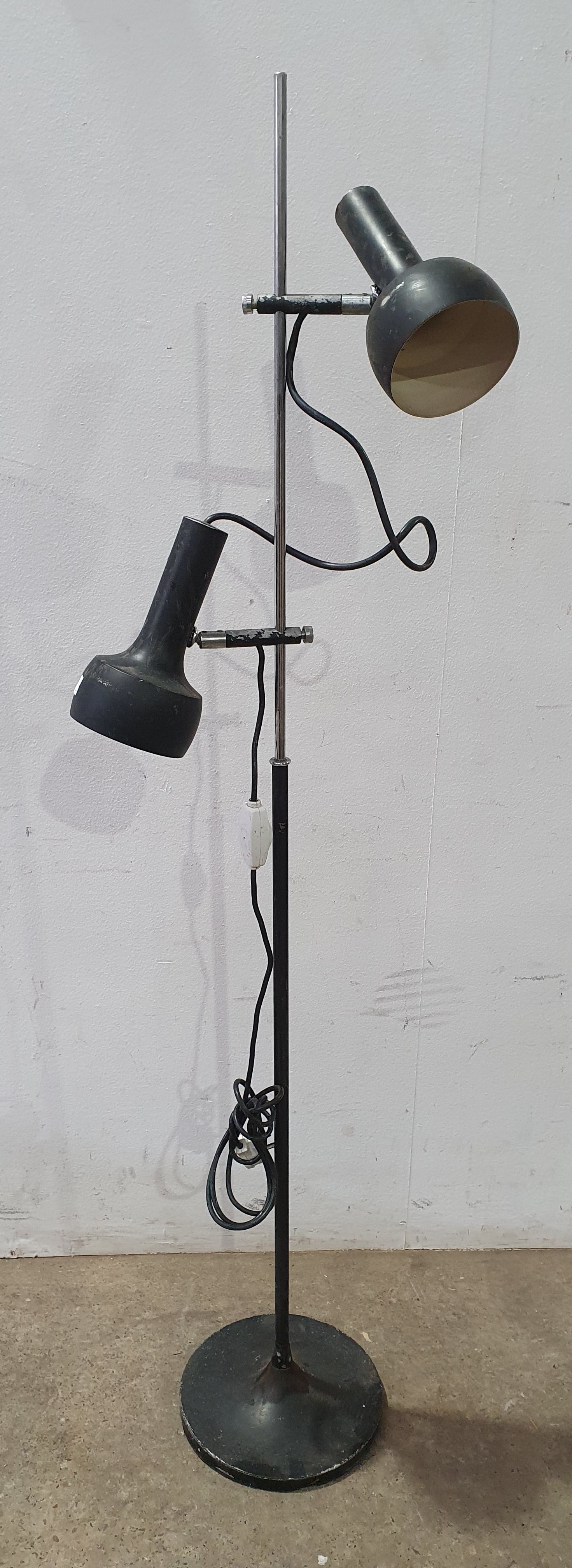 1221 · A TWIN BEAM STANDARD LAMP