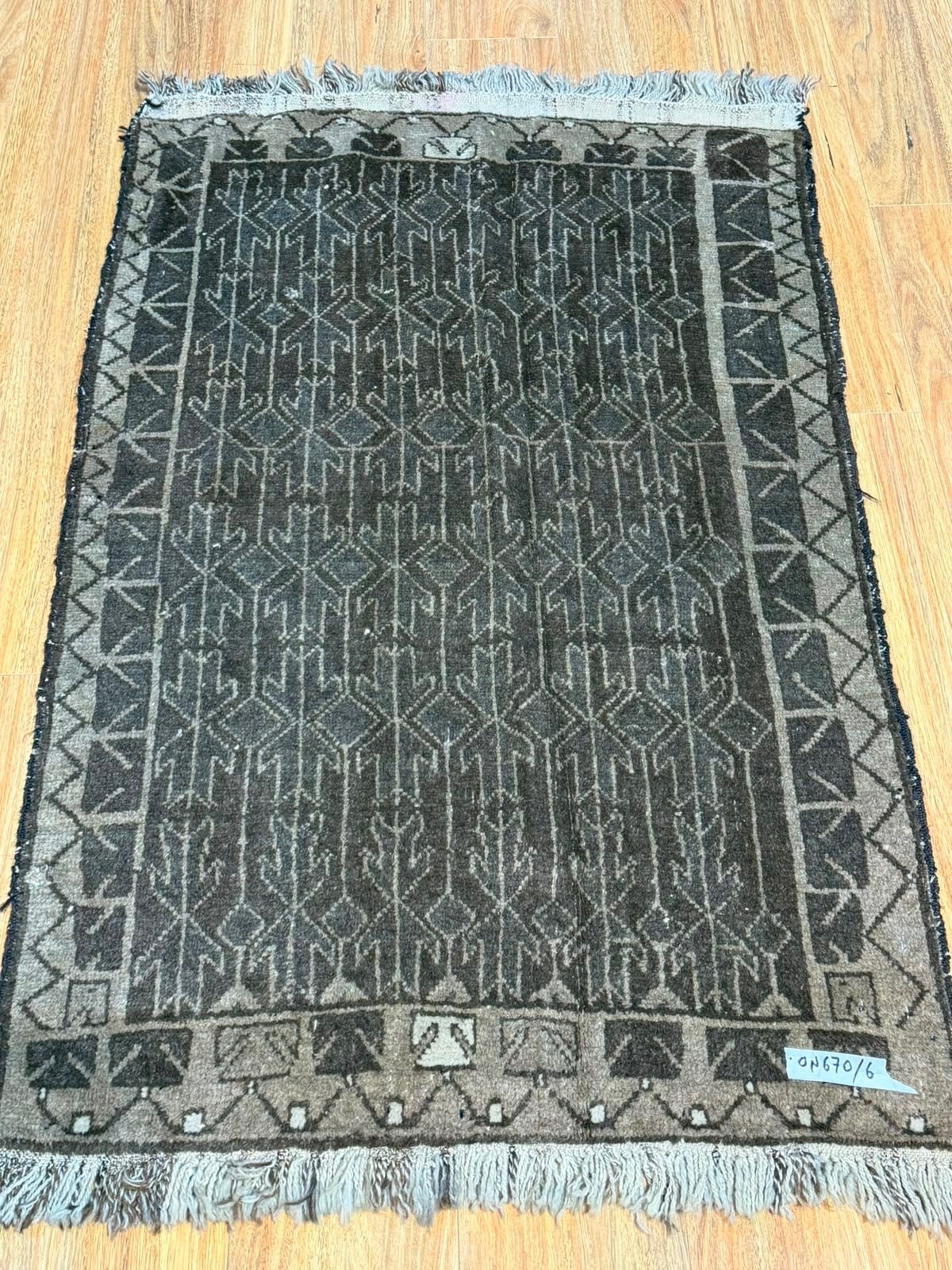 A VINTAGE PERSIAN TURKMAN