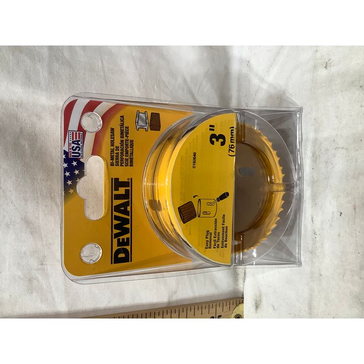 DeWalt 3" Bi-Metal Holesaw