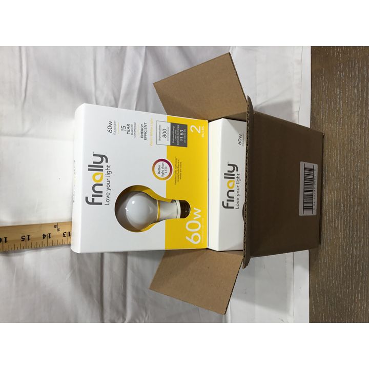 Buying (2) 2pk Finally Love Your Light 60W 800Lumens Light Bulbs