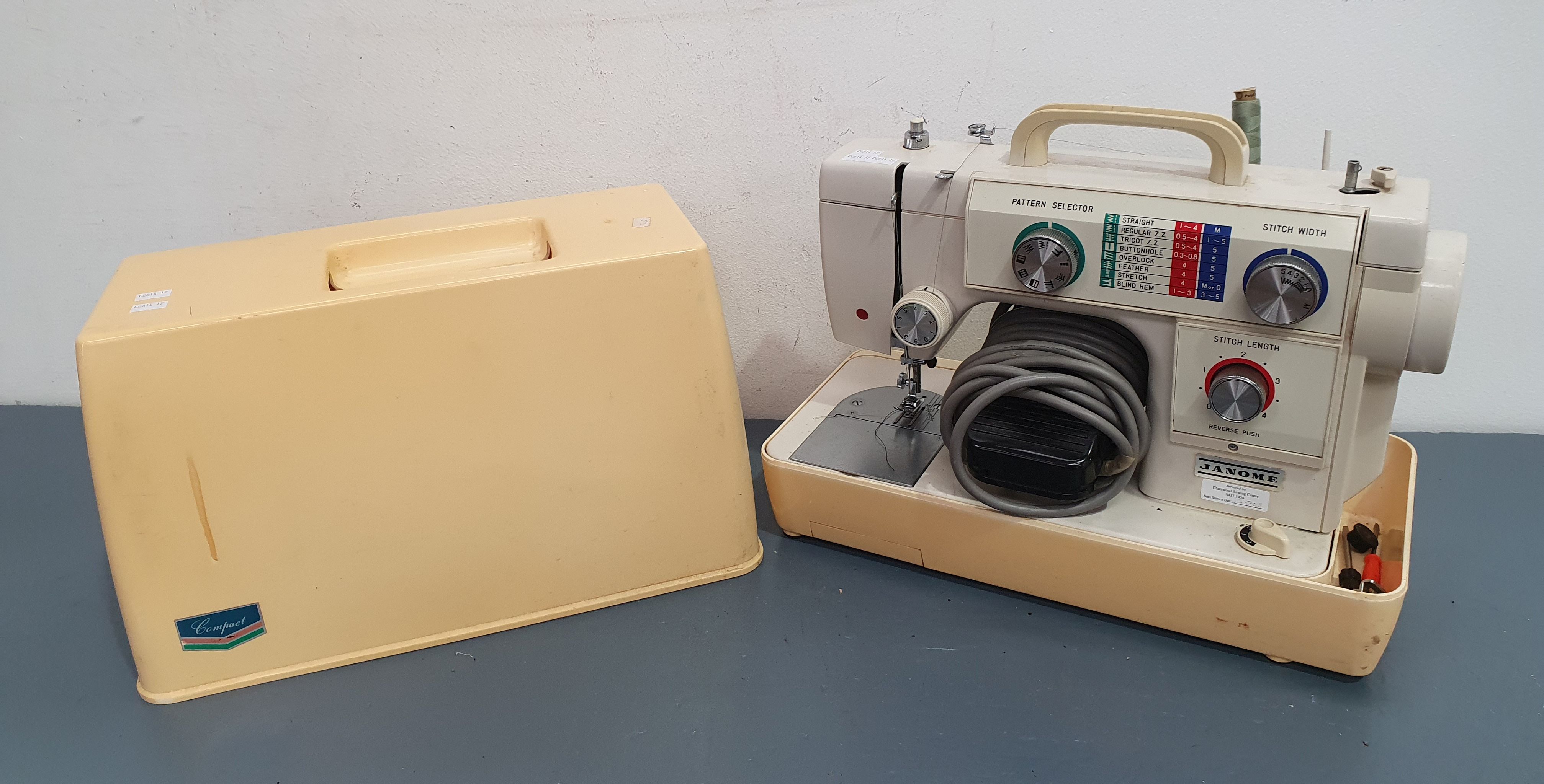A Janome Sewing Machine