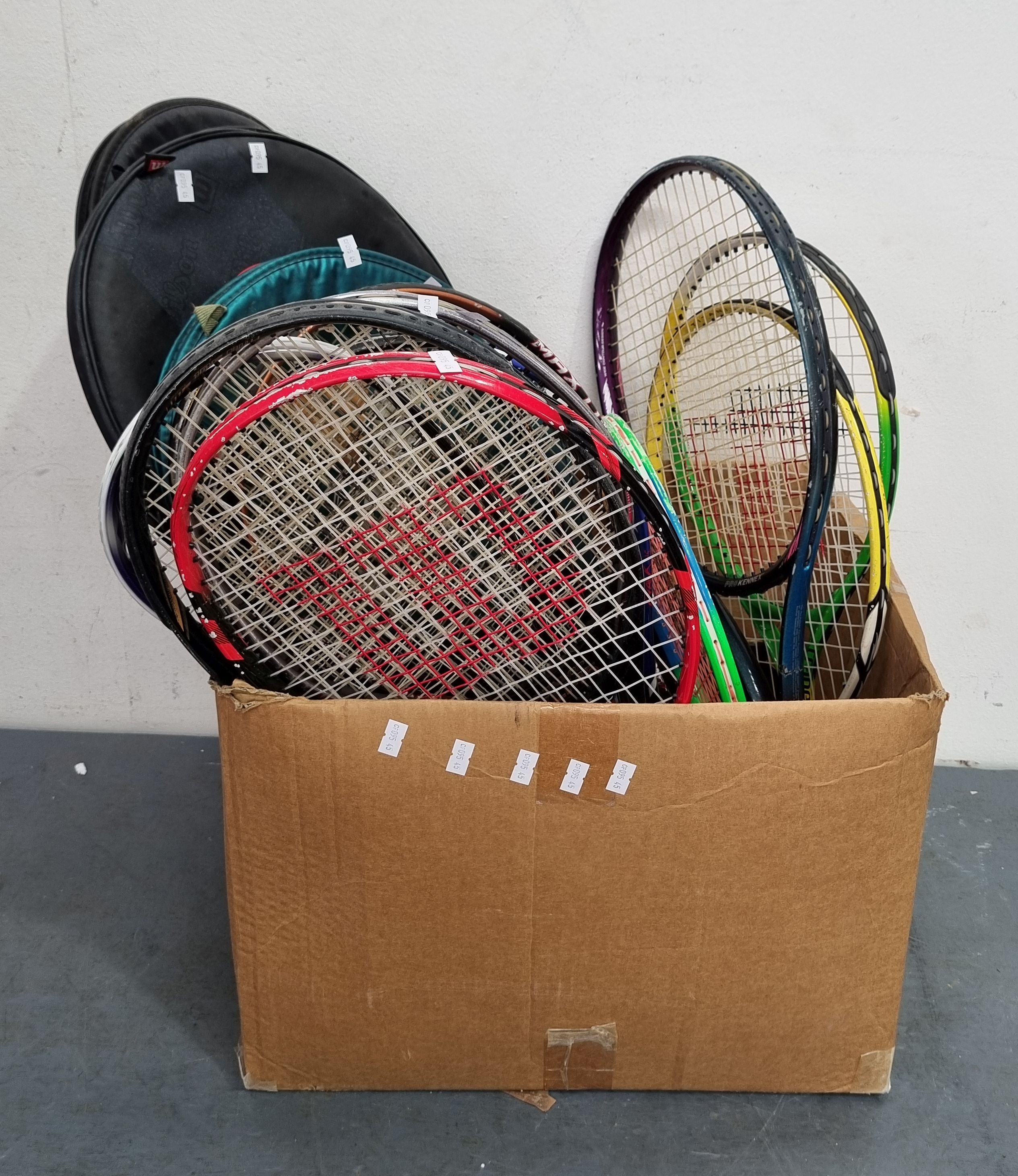 A Group Of Tennis Rackets