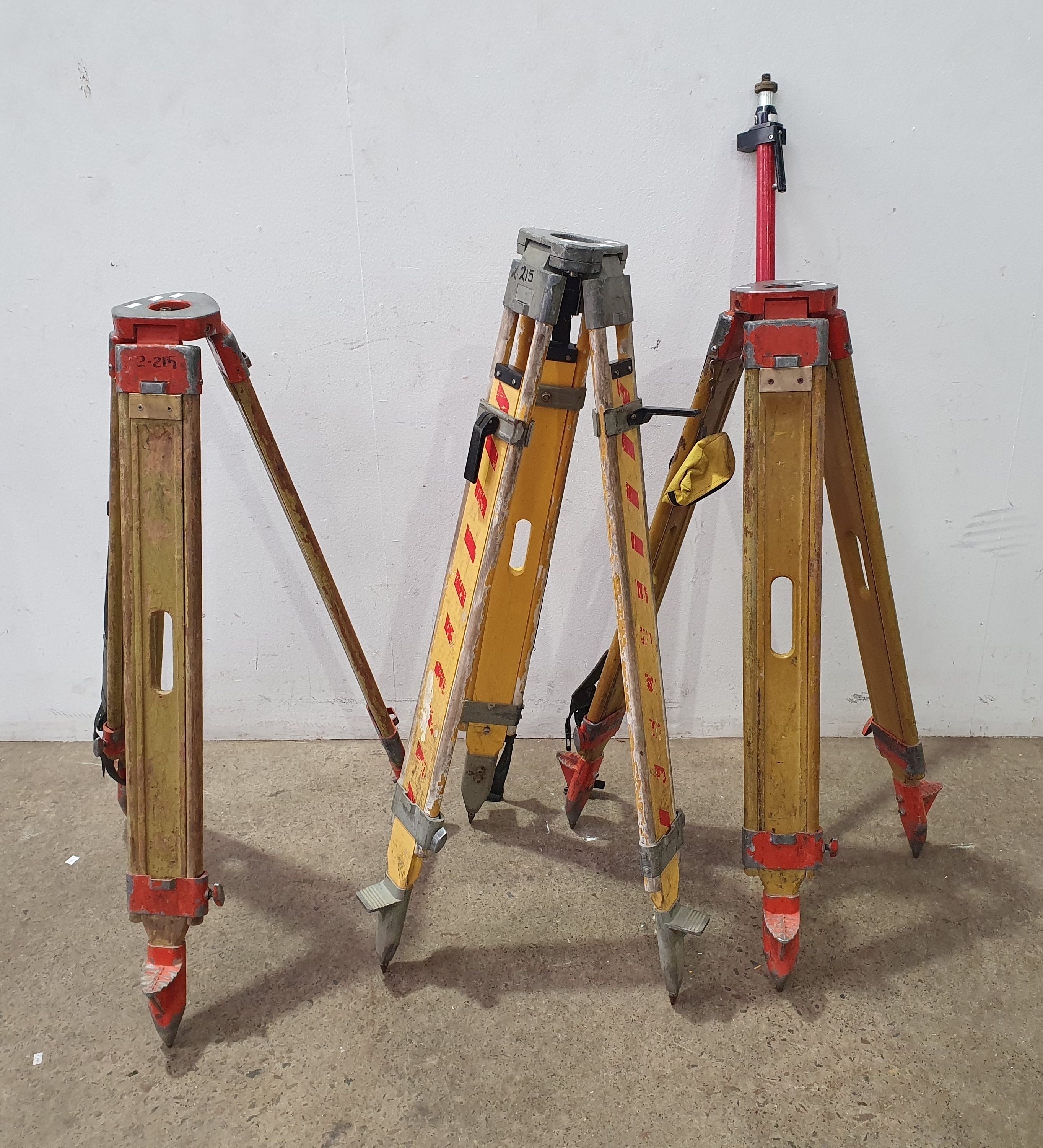 Three Various Tri Pod Bases