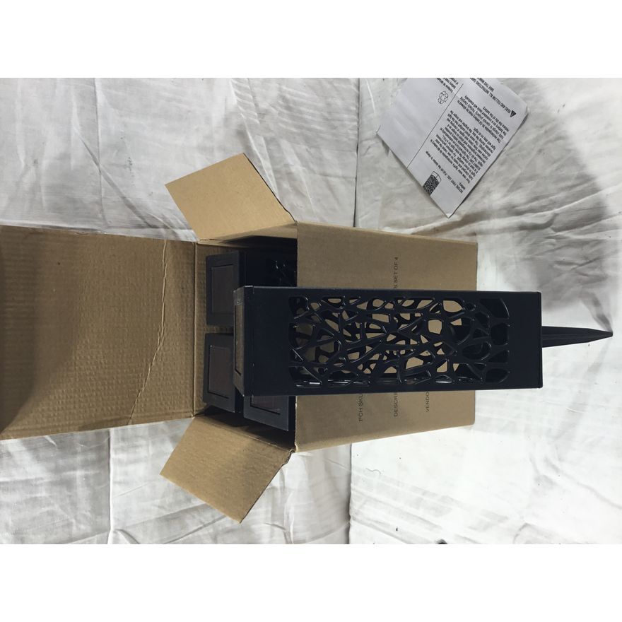 Set Of 4 Solar Lights
