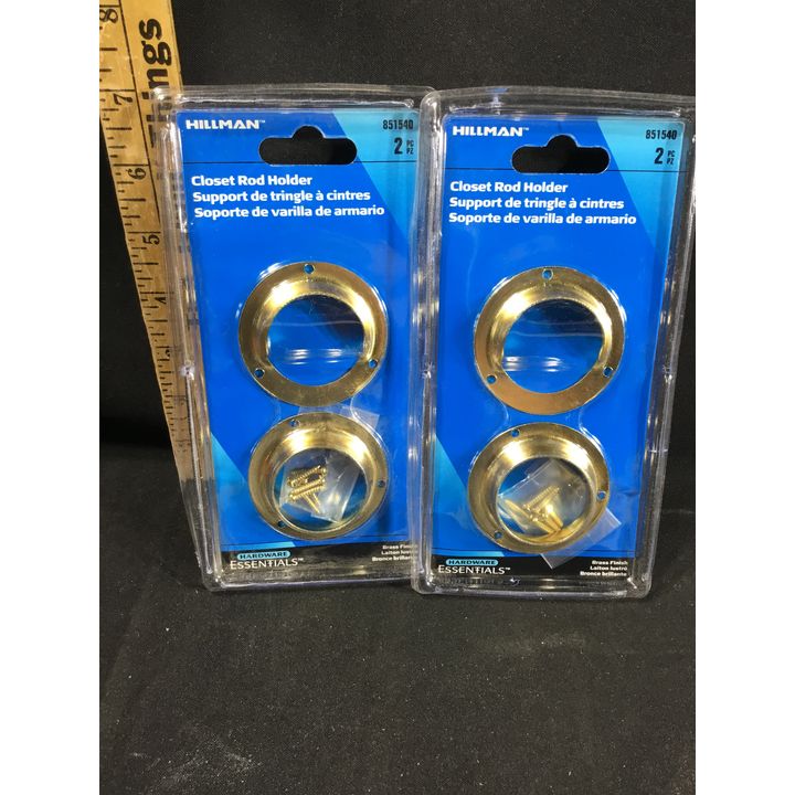(Buying 2) Hillman Closet Rod Holders