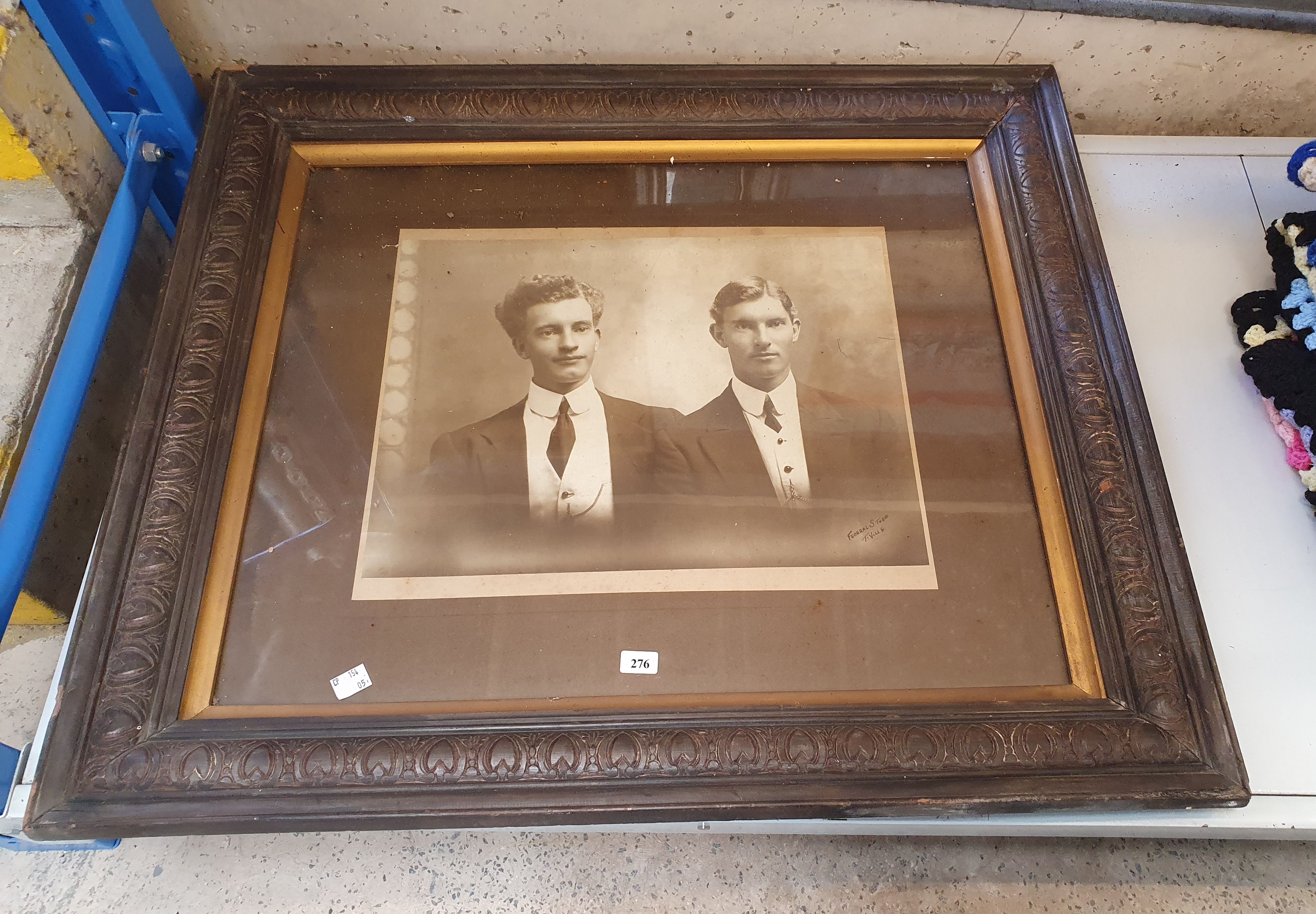 276 · AN EARLY 20th CENTURY PORTRAIT OF TWO YOUNG GENTLEMEN