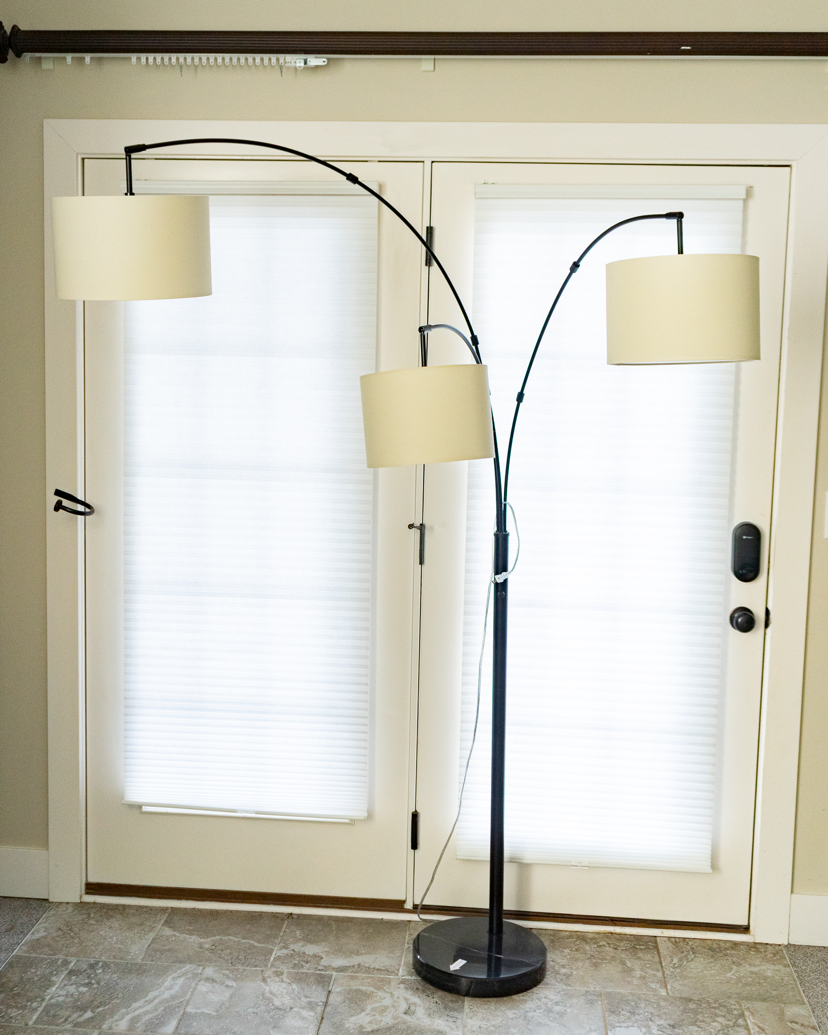Large Three-Arm Floor Lamp | Harritt Group, Inc
