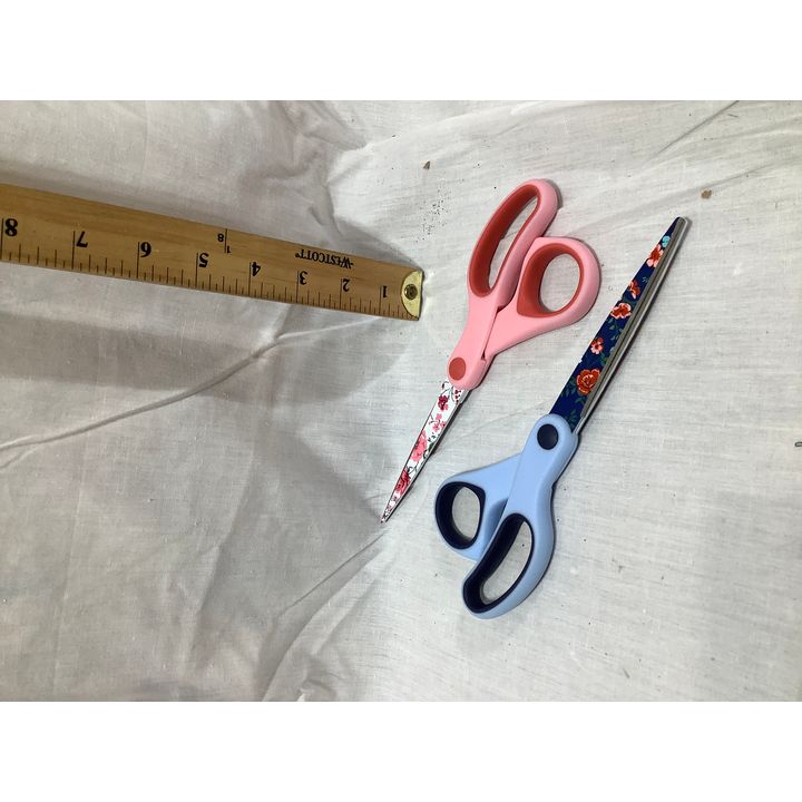 2pc Floral Design Scissor Set
