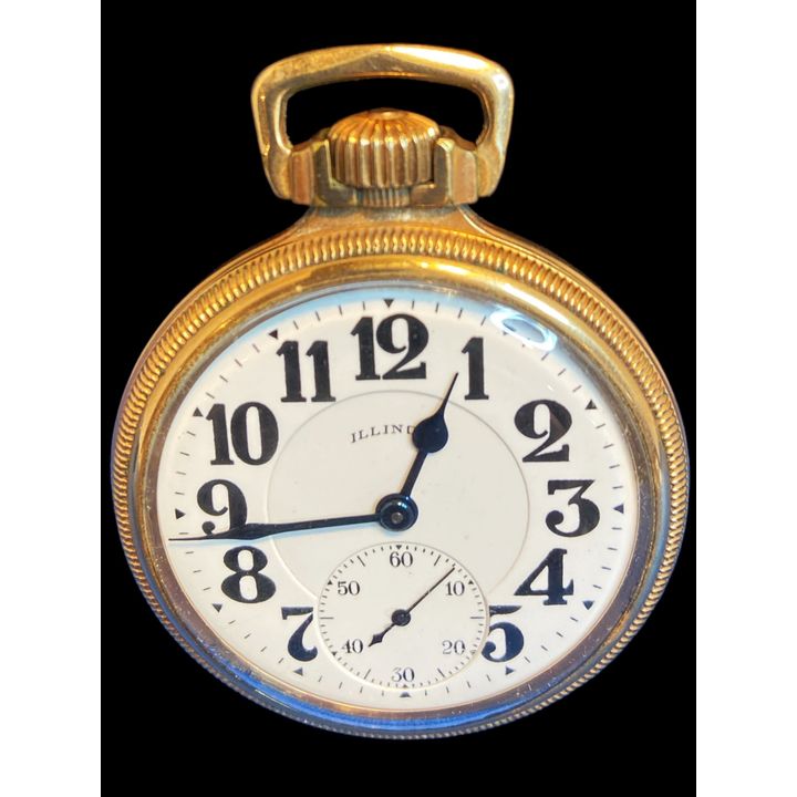 ILLINOIS WATCH CO Open Face Pocket Watch