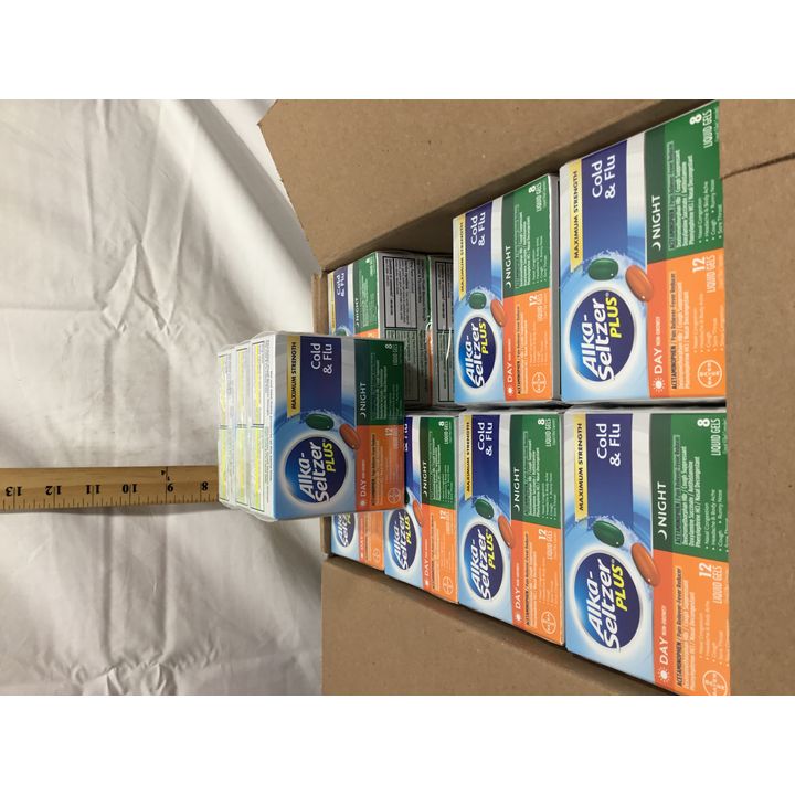 Buying (24) Alka-Seltzer Cold & Flu Formula Liquid Gel