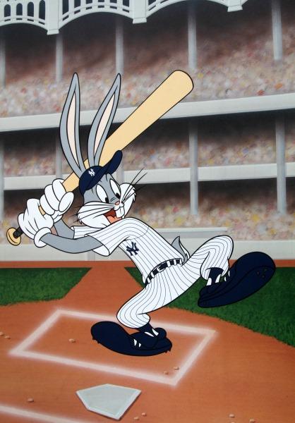 Looney Tunes; Bugs Bunny at Bat for the Yankees