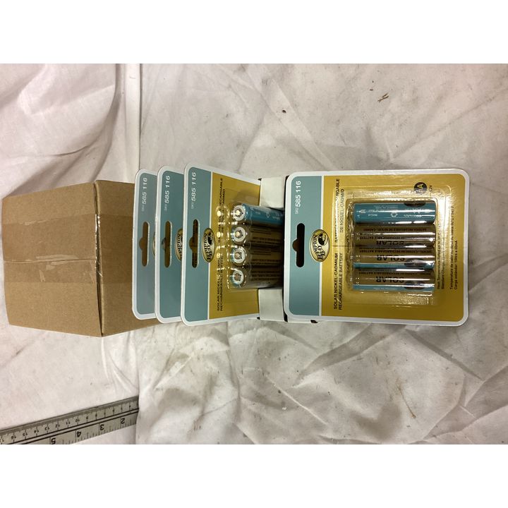 Buying A Whole Case (4) 4pks Hampton Bay Solar Nickel Cadmium Rechargeable Battery