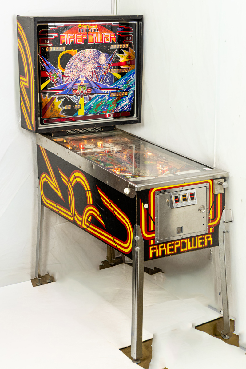 A Firepower pinball machine | Clars Auction Gallery