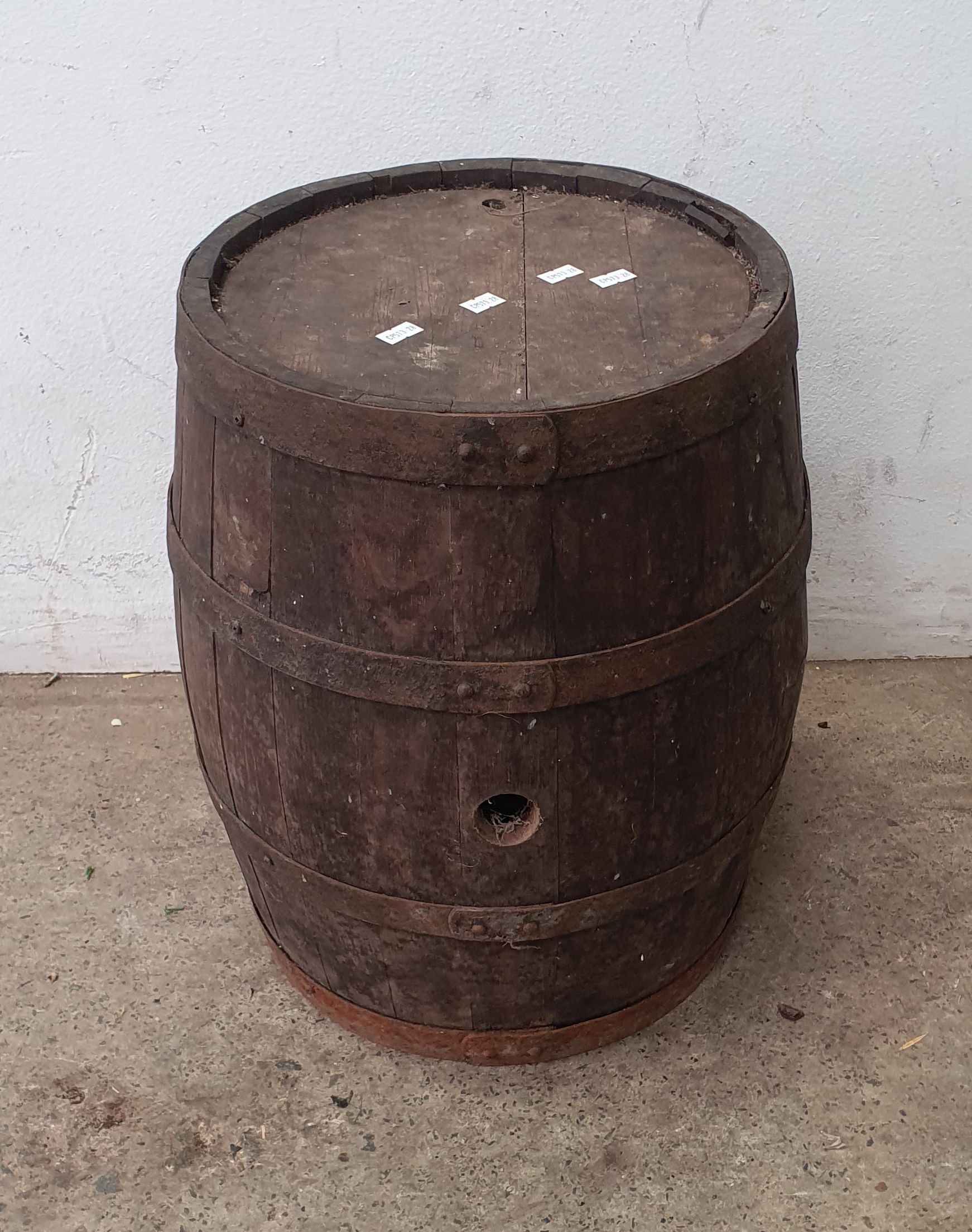 A VINTAGE BARREL