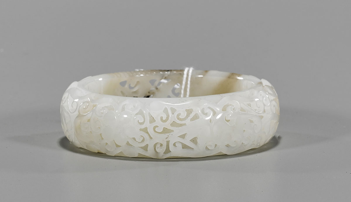 white jade bangle