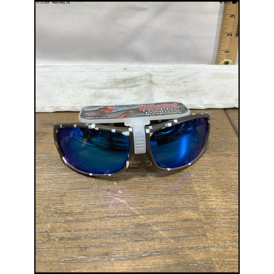 Strike King Blue Lens Polarized Sunglasses
