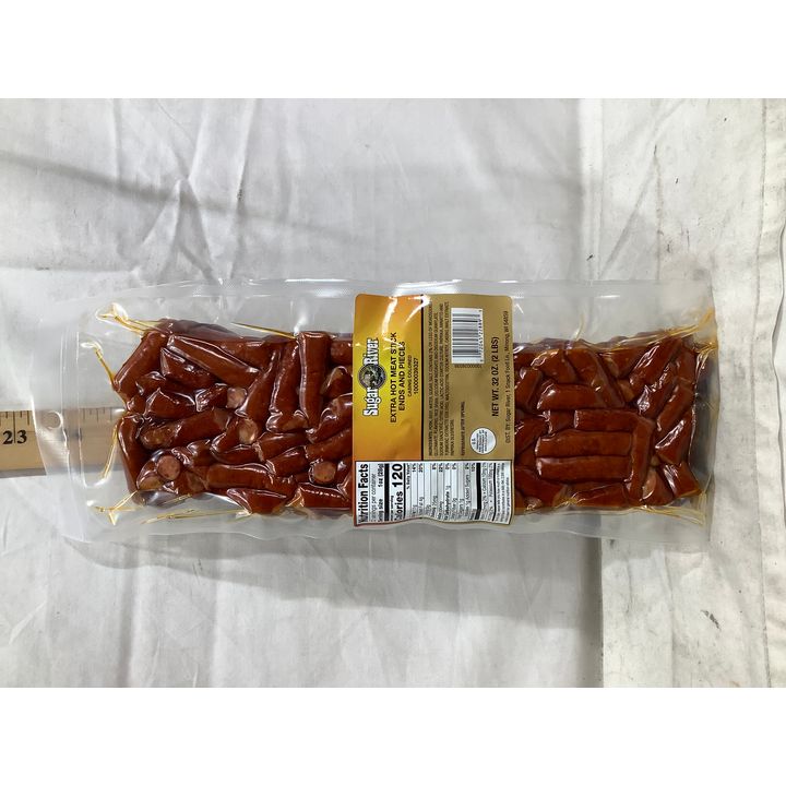 Sugar River 2lb Bag Of Extra Hot Meat Stick Ends And Pieces