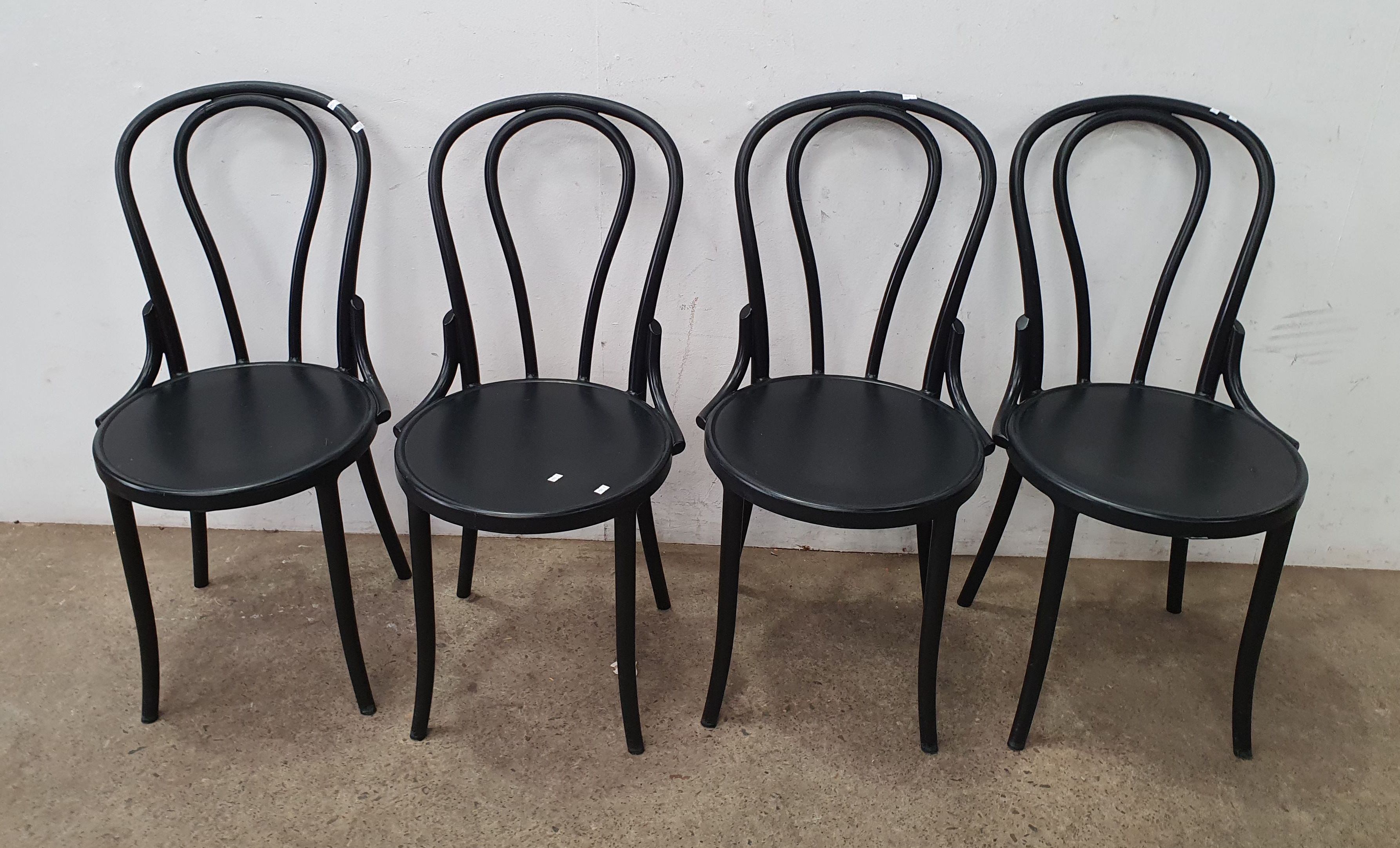 Four Thonet Style Chairs