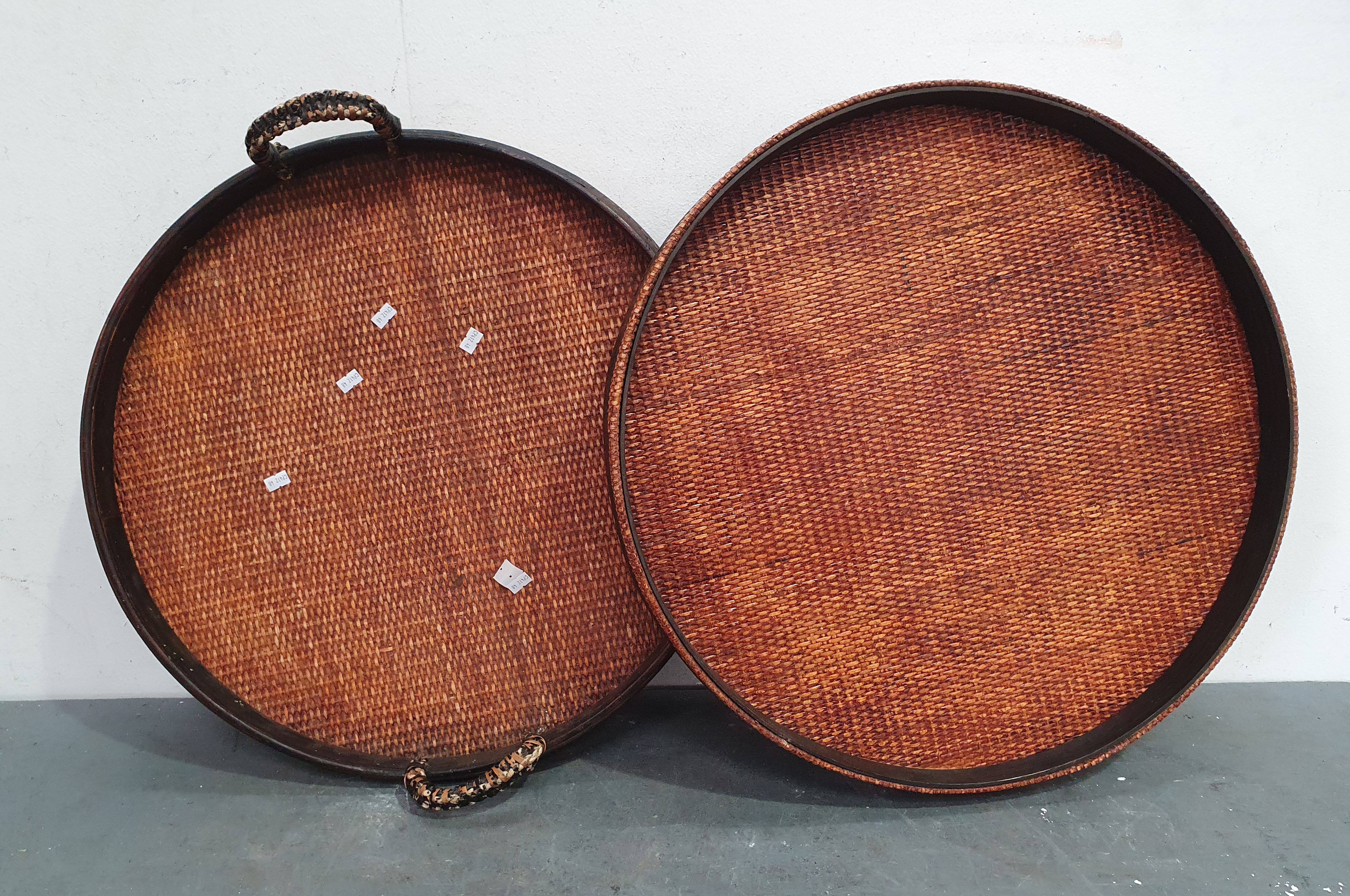 Two Wicker Trays