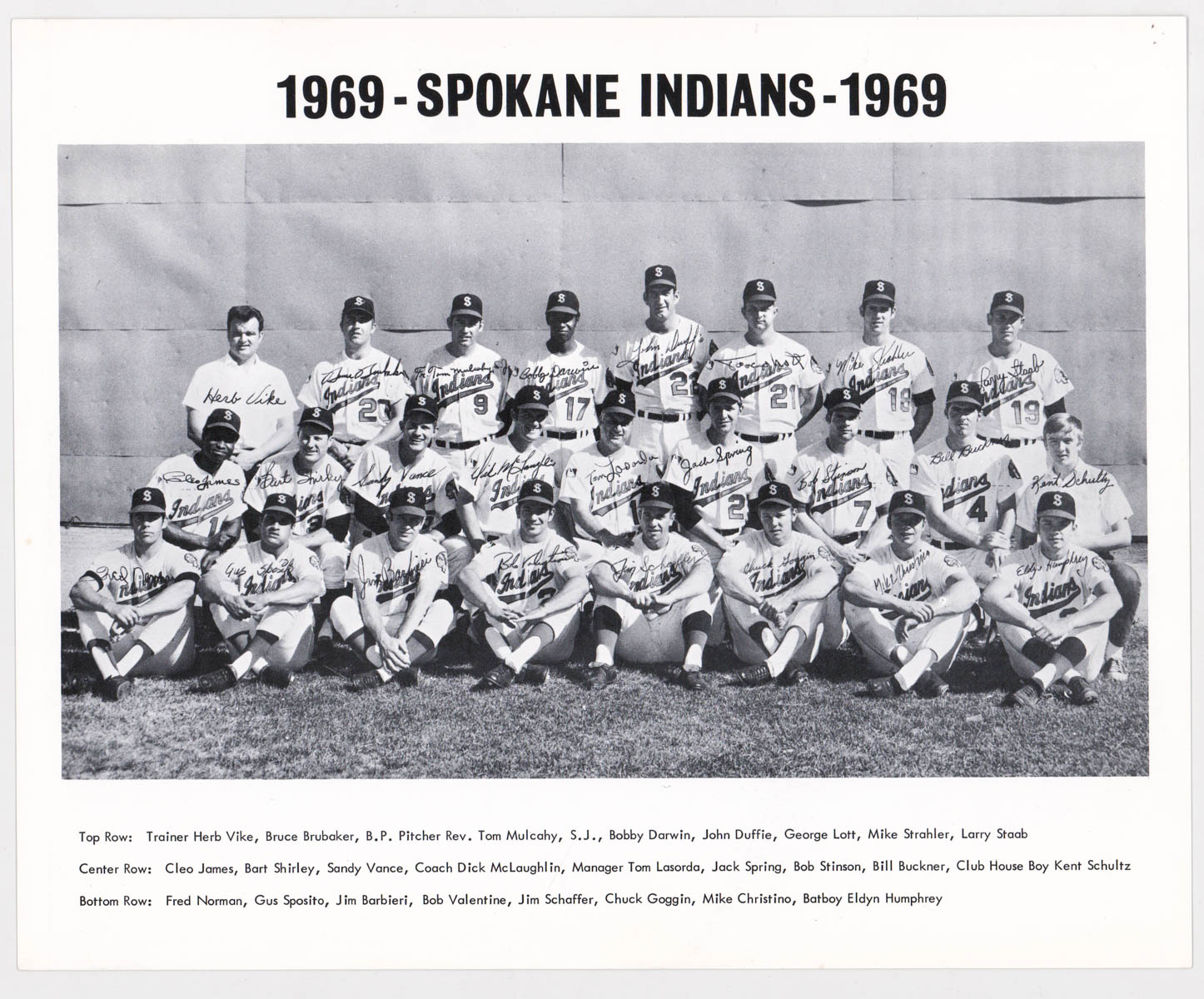 Sold at Auction: Spokane Indians Team Photos 1948, 1967, 1969-1971