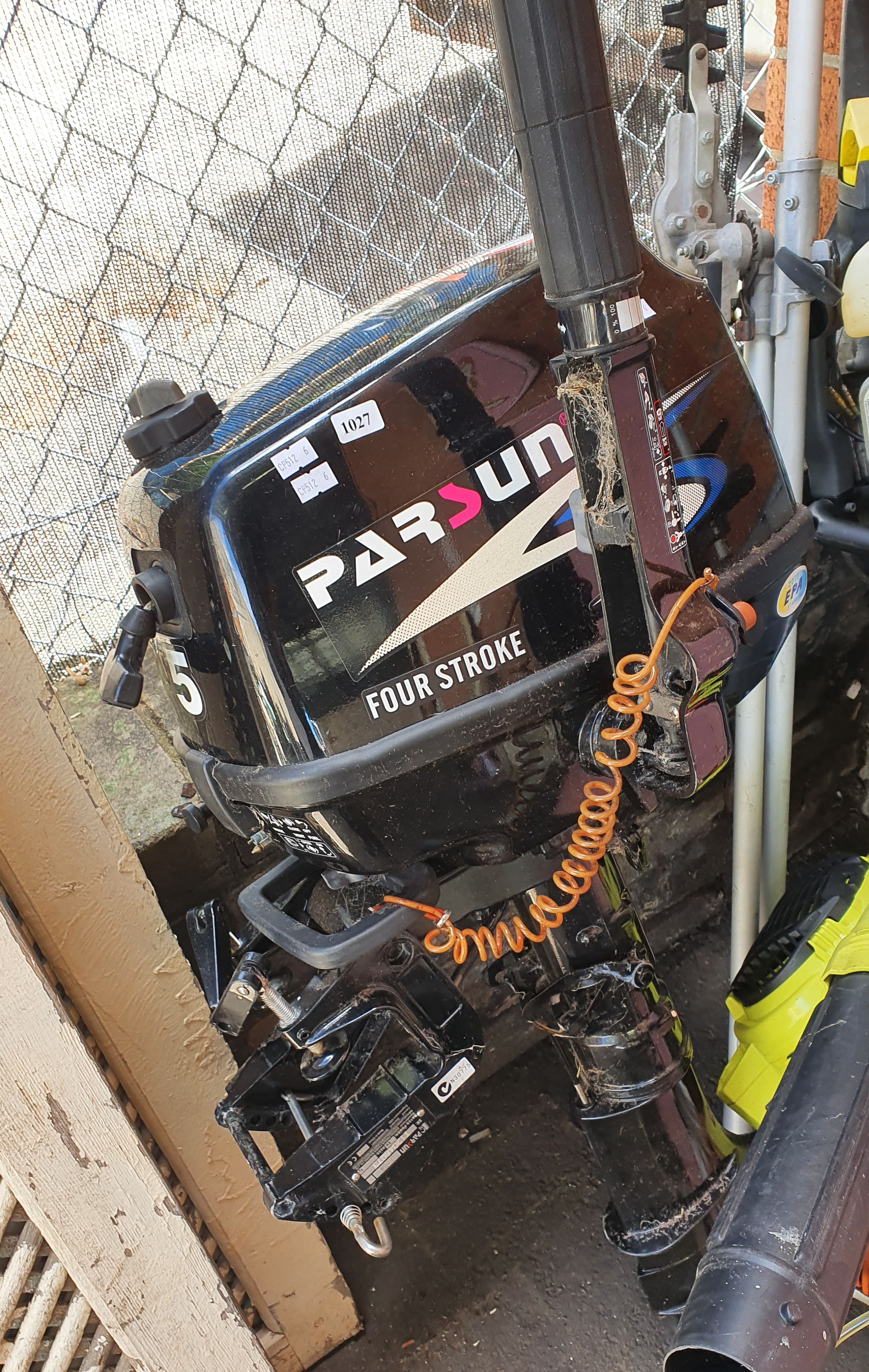 A Parsun 4 Stroke Engine
