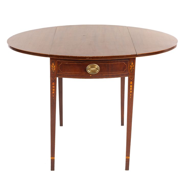 Federal Mahogany Inlaid Pembroke Table