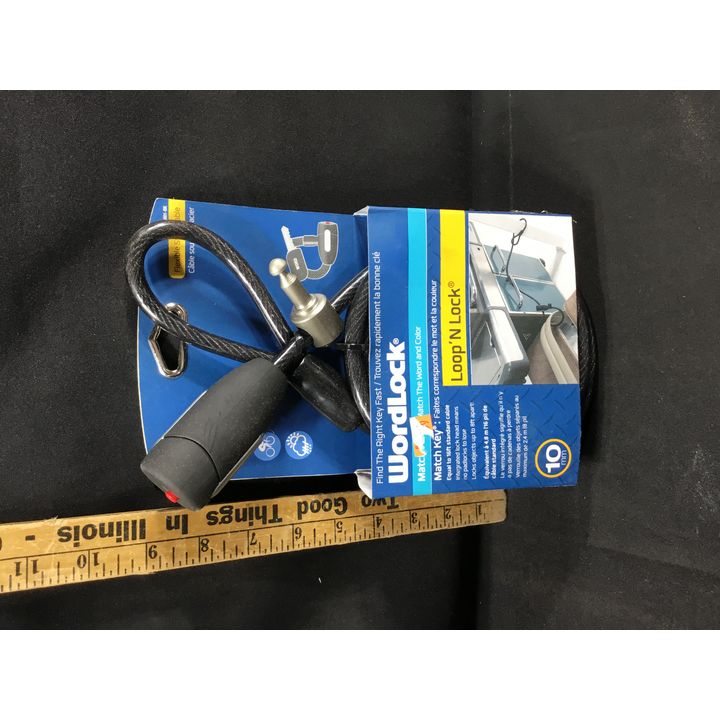 Wordlock Loop'N Lock 10mm 8Ft Flexible Cable Lock