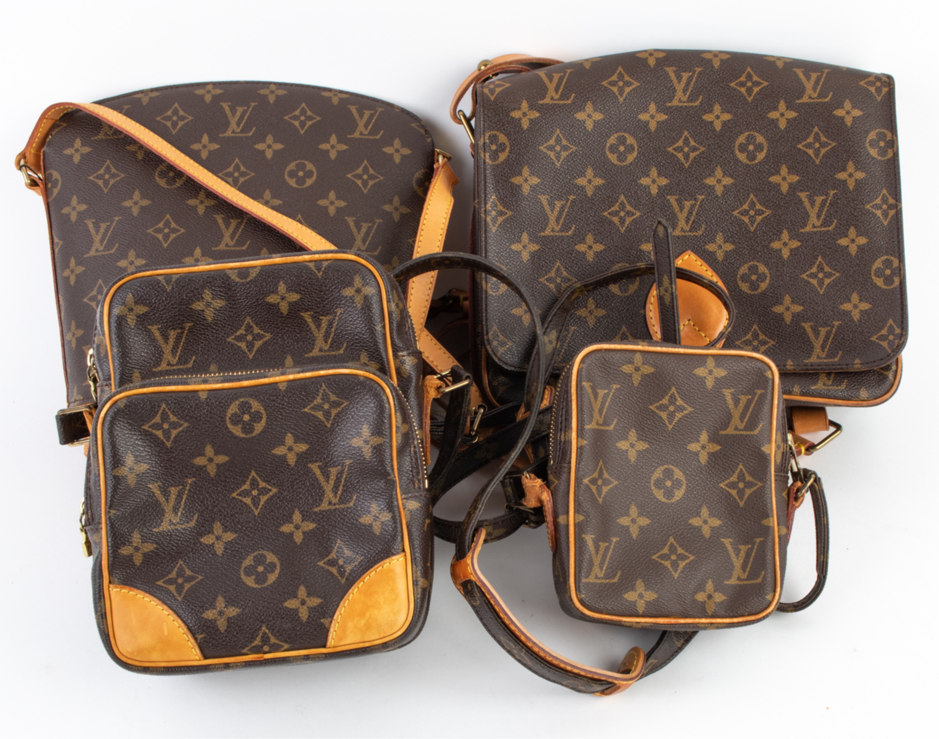 Sold at Auction: Louis Vuitton, LOUIS VUITTON 'MINI DANUBE' MONOGRAM  SHOULDER BAG
