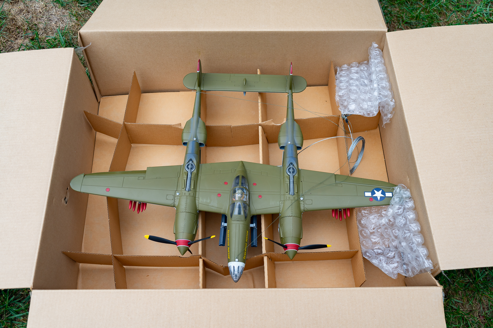 Vintage Toys-R-Us Ultimate Soldier 21st Century P-38 Lightning